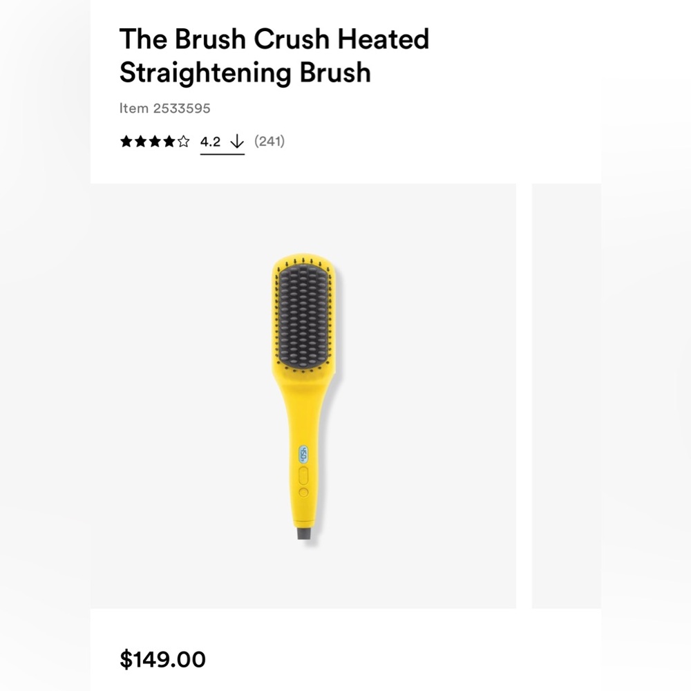 Drybar brush hair straightener 💕🌹